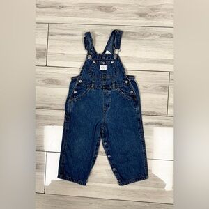 Baby Calvin Klein Jeans Dark Blue Kids Overalls, size 24 months